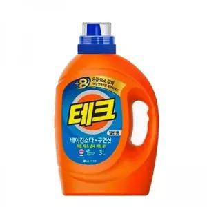 엘지생활건강 테크 베이킹소다 구연산 3L 용기 일반용 (WFK91QP)