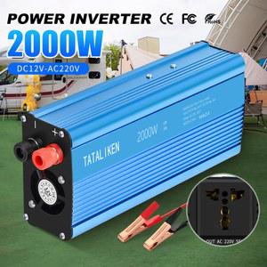 12V/24V 220V 50HZ 전력 500W/1500W/2000W 변환기 UN 소켓 자동차 인버터