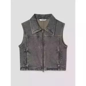 에잇세컨즈 8seconds 데님 셋업 베스트 스카이 블루