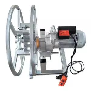 전동 와이어 로프 되감기 권선기 베이스 바인딩 자동