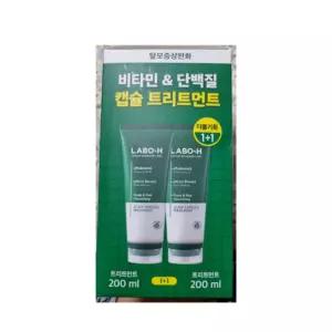 라보에이치 두피강화클리닉 캡슐트리트먼트 탈모증상완화 200ml 2개 (+샴푸50ml)