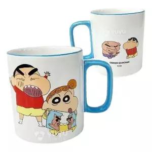 짱구 깔끔한 머그컵 버럭짱구 400ml 1P 캐릭터 머그컵