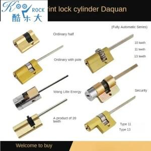 지문/비밀번호가 포함된 스마트 잠금 코어  완전 자동 장치용 데드볼트 실린더 - Wangli  Baodean 및 Panpa