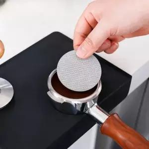 58 에스프레소 필터 머신용 종이 커피 일회용 퍽 500개 58.35mm 1.7mm