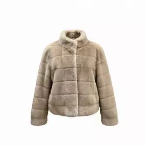 지고트 여성하이넥 페이크퍼 재킷 JRCE3FR503 366944