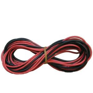 2개/몫 3 미터 12/14/16/18 게이지 AWG 전기 와이어 주석 도금 구리 PVC 실리콘 유연한 연선 RC 용