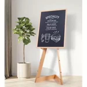 전시품 웨딩 프레임 표준 대형 액자 받침대 결혼식 사진관 내추럴 우드 50x70 B