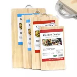 고품질 원목통판 위생도마 소나무 양면 나무도마-1호(특대) 양면 (WFK9U44)