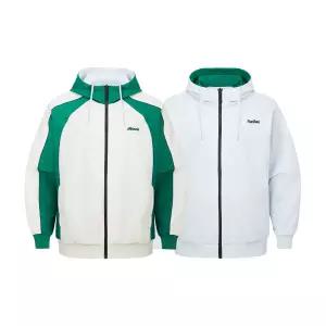 매장정품 MIZUNO 미즈노 우븐 니트 소재의 양면 후드자켓 리버시블 REVERSIBLE HOOD JACKET_32YE4550 91280