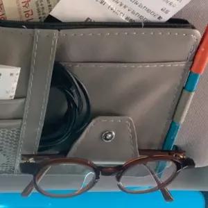 차량용 썬바이저 포켓가방 그레이 (WFKACF9)