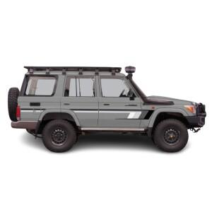 랜드크루저 76 LC76호환  튜닝 커스텀 자동차 스티커 레트로 스트라이프 사이드 웨이스트 라인 프리컷 필름