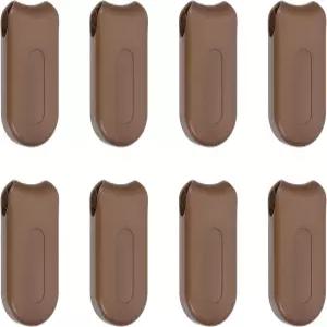 uxcell 8Pcs 블라인드 코드 무게 78mm 커튼 손잡이 플라스틱 풀 스트링 펜던트 창문 셔터 수직 롤러