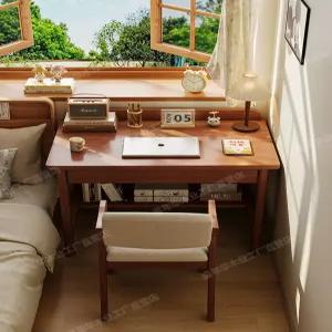 좁은 책상 원룸 틈새 미니 슬림 엔틱 데스크 조립형