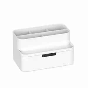 사무실책상정리 데스크수납함 화이트 오거나이저