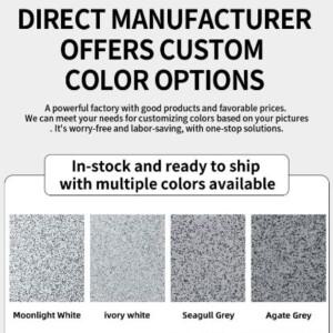 파니식 1kg 고광택 대리석 효과 에폭시 바닥 코팅 방수 페인트 차고 수성