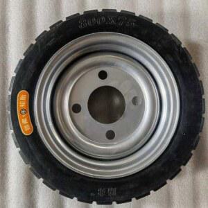 소형타이어 전동차바퀴 전기 타이어 전기차 솔리드 3008 300X75 플랫