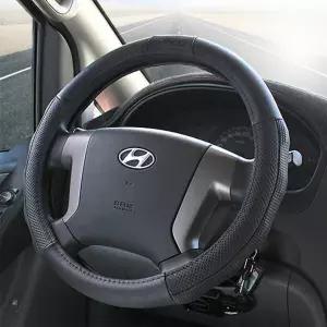 현대 모비스 정품 핸들커버/국산 핸들카바/천연가죽/