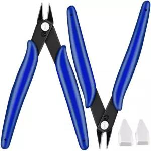 플러시 커터 공예용 PCS 마이크로 와이어 2개 주얼리 제작 전자제품 플라스틱 모델 집 타이 스프루