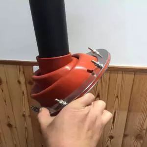 화목난로 연통 홀잭 오토바이