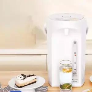 보온전기포트 가정용주전자 커피포트 캠핑 휴대용 보온병 원터치  안전장치 온도조절.