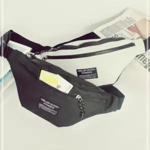남자여자 국내산 미콘 허리가방 캐주얼가방 1873 힙색 슬링백 XWBB0404