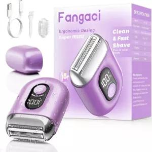 여성용 팡아치 무선 전기 면도기 LED 디스플레이가 장착된 미니 - 충전식 비키니 트리머 IPX7 방수 습식