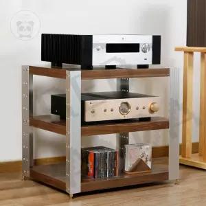 원목 오디오 스피커 받침대 장식장 거치대 스탠드 선반 진열대 레드판다몰 인테리어 우퍼 방음 음향 목재