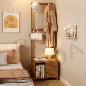 폭좁은 행거 서랍형 틈새 수납장 옷걸이 슬림 원룸 선반형 서랍장 레드판다몰 침대 옷장 수납 다용도