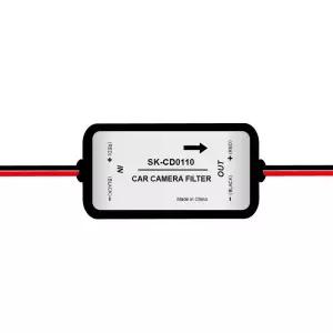 후방카메라배선 정류기 DC 12V 차량용 후면보기 카메라 릴레이 커패시터 자동 필터 커넥터