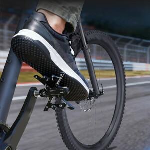 9/16인치 자전거 페달 알루미늄 합금 16 미끄럼 방지 핀 블랙 밀폐형 베어링 산악 악세사리 접이식