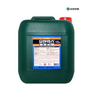 유한락스 레귤러/오리지날 락스 말통 15KG 대용량/살균 소독