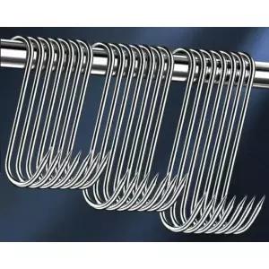 정육점 맛보기 고기걸이 S고리 바베큐 두꺼운 6mm-18cm 20개