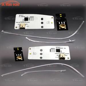 혼다 어코드 9.5 2016 LED 자동차 DRL 헤드 랜턴 캡 라이트 가이드 스트립 광원 보드 칩 호환