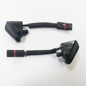 앞유리 와이퍼 워셔 제트 노즐 BMW 미니 쿠퍼 원 R50 R52 R53 61667061614 가열 기능 포함 로트당 2개