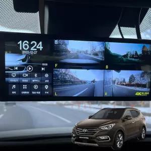 싼타페더프라임 프리미엄 4채널 360에어 블랙박스