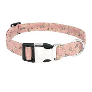 빈티지 꽃 개 목걸이 애완 동물 고양이 작은 중형 대형견