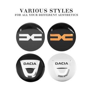 다 로건 산데로 더스터 로지 도커 스텝웨이 빅스터 MCV호환  4개 56MM 자동차 휠 허브 센터 캡 알루미늄 메