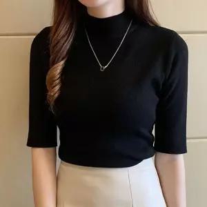 반폴라 5부 반팔 니트 LM-0589 BMY3+2HMR