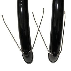 접이식 자전거 펜더 20인치 휠 보호 예비 부품 견고한 검정색 교체 호환  품