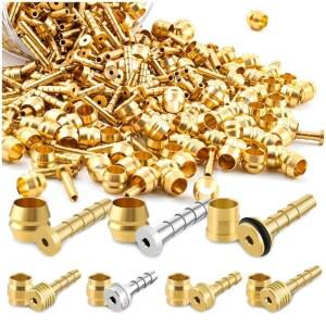 메탈 바이크 오일 니들 블랙 골드 실버 튜빙 파이프 부품 올리브 헤드 세트 BH90/BH59 브레이크 악세사리