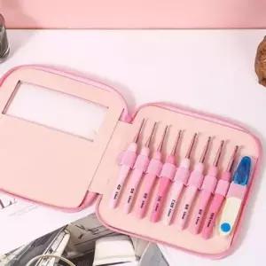 코바늘세트 인기 DIY 코바늘 8종 감성 쪽가위 1개 파 uFw8+1whI