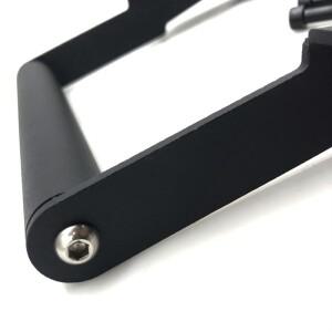 ABTD-바이크 오토바이 네비게이션 브래킷 XMAX300 300 2018-2022 호환  휴대 핸드폰 GPS 플레이트 홀더