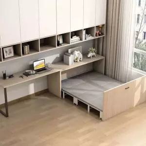 접이식 벽침대 벽장침대 인테리어 오피스텔 히든 수납