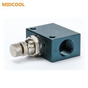 단방향 제한 공압 공기 유량 속도 제어 밸브 스레드 ASC100-06 BSP 스로틀