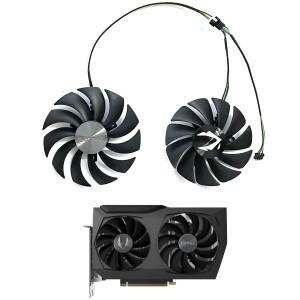 Zotac Gng RTX 3070 듀얼 에지 그래픽 카드호환  새 100MM CF1010U12S 89MM 4PIN GPU 팬