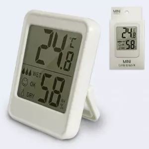 고품질 온도 습도계 휴대용 미니 측정기 벽걸이 실내온습도계 (WFKAP50)