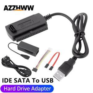 3-in-1 SATA IDE 하드 드라이브 USB 어댑터 2.0 - 케이블 (2.5