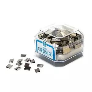 [모두쇼핑]C클립날 대용량 리치팩 서류철 서류정리 (대) 문구 사무문구 크립 크립세트 크립집게