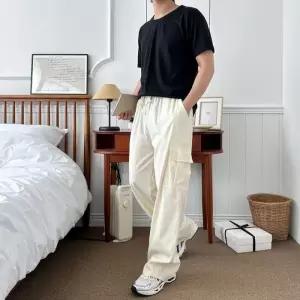 와이드바지 봄 와이드팬츠 와이드핏 카고 쿨바지 남녀공용바지 5컬러