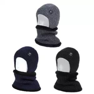 비니 넥워머 세트 롱비니 비니모자 러닝 니트 챙없는 모자 두건 스키장 빅사이즈 J7